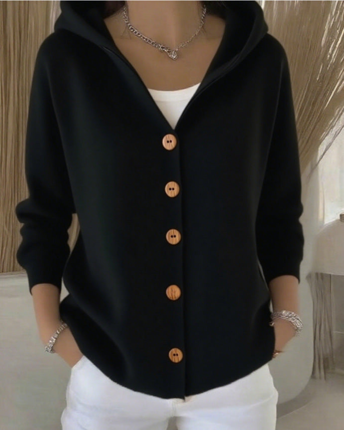 Rosie | Hooded cardigan