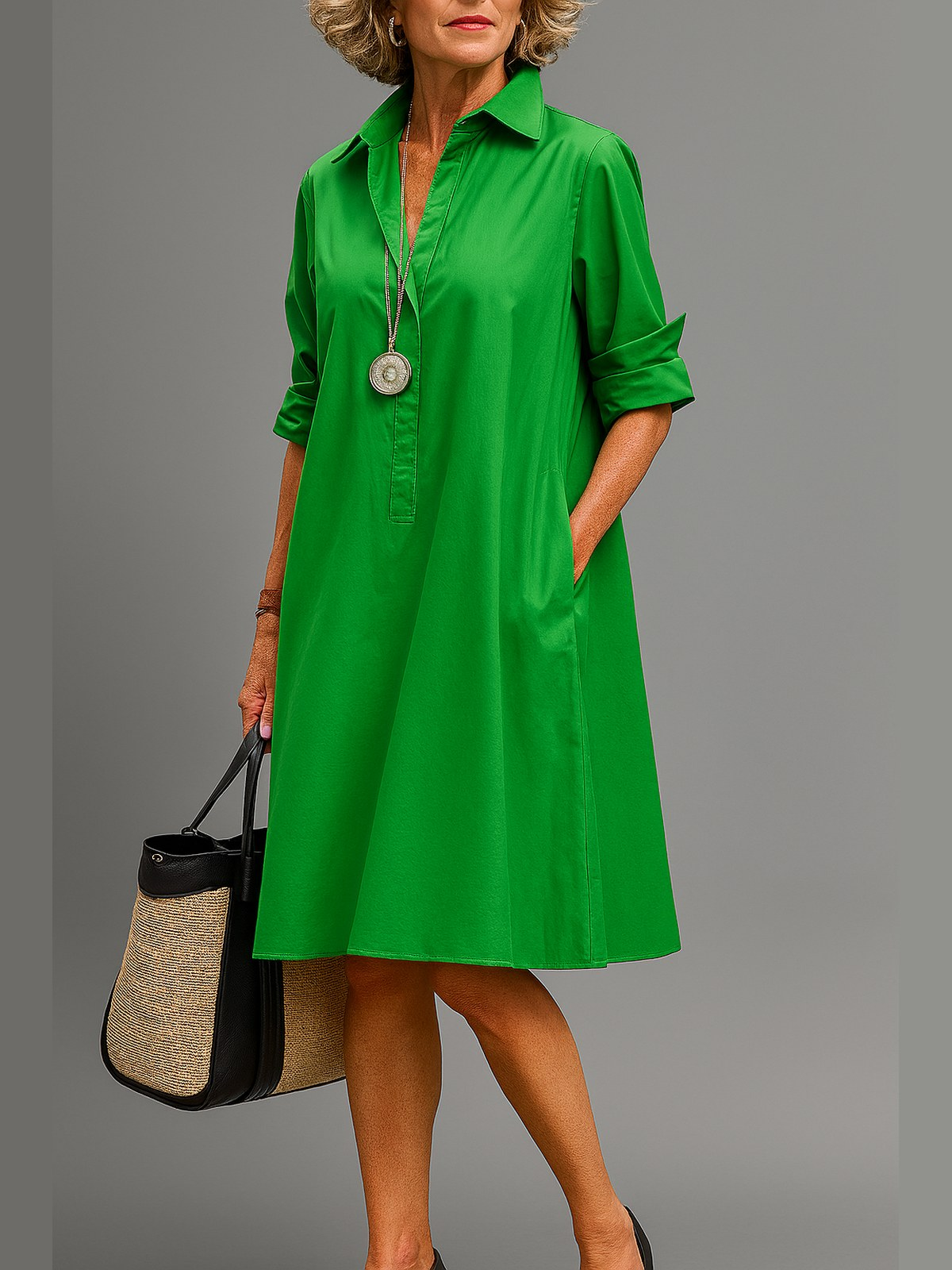 Damska elegancka sukienka midi – Anna Marie