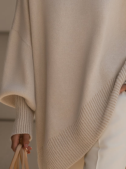 Greta | Oversized jumper with a wide neckline