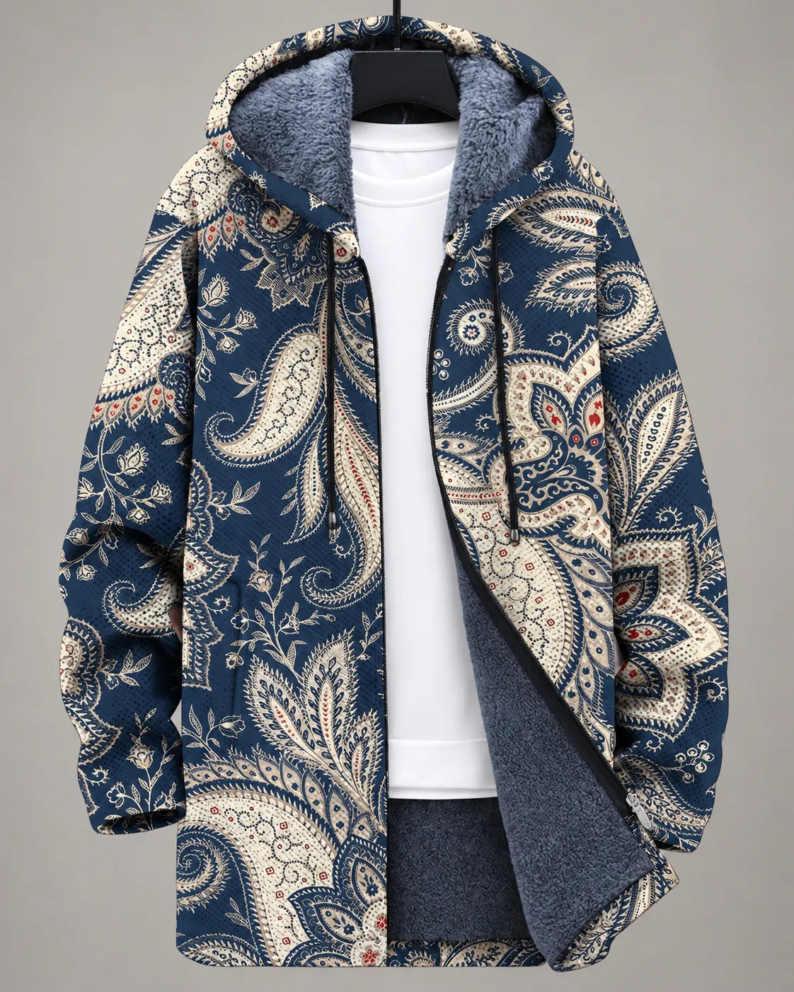 Amara | Heritage Art Hooded Jacket