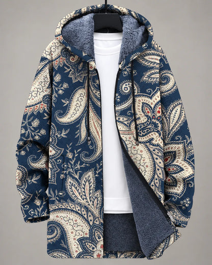 Amara | Heritage Art Hooded Jacket