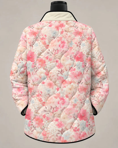 Rosalie | Soft Garden Quilted Jacket