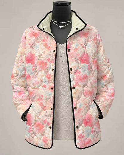 Rosalie | Soft Garden Quilted Jacket