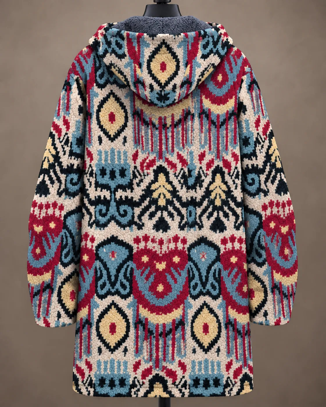 Amara | Heritage Mosaic Hooded Jacket
