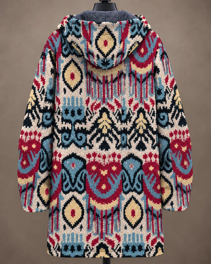 Amara | Heritage Mosaic Hooded Jacket