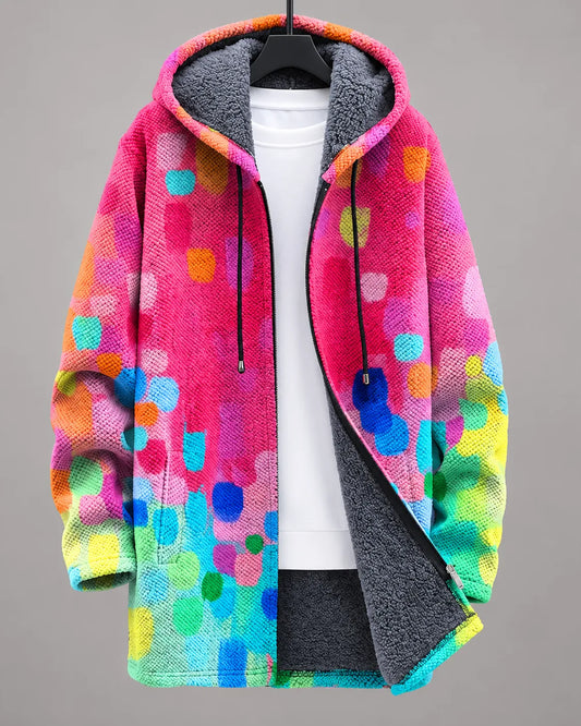Rosalie | Confetti Bloom Hooded Jacket