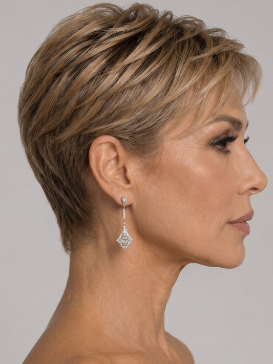 Damskie srebrne kolczyki Thalira – Anna Marie