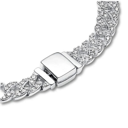 Cuban Moissanite Bracelet