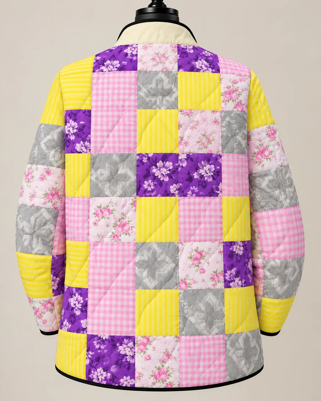 Celestine | Sunny Patchwork Quilted Jacket