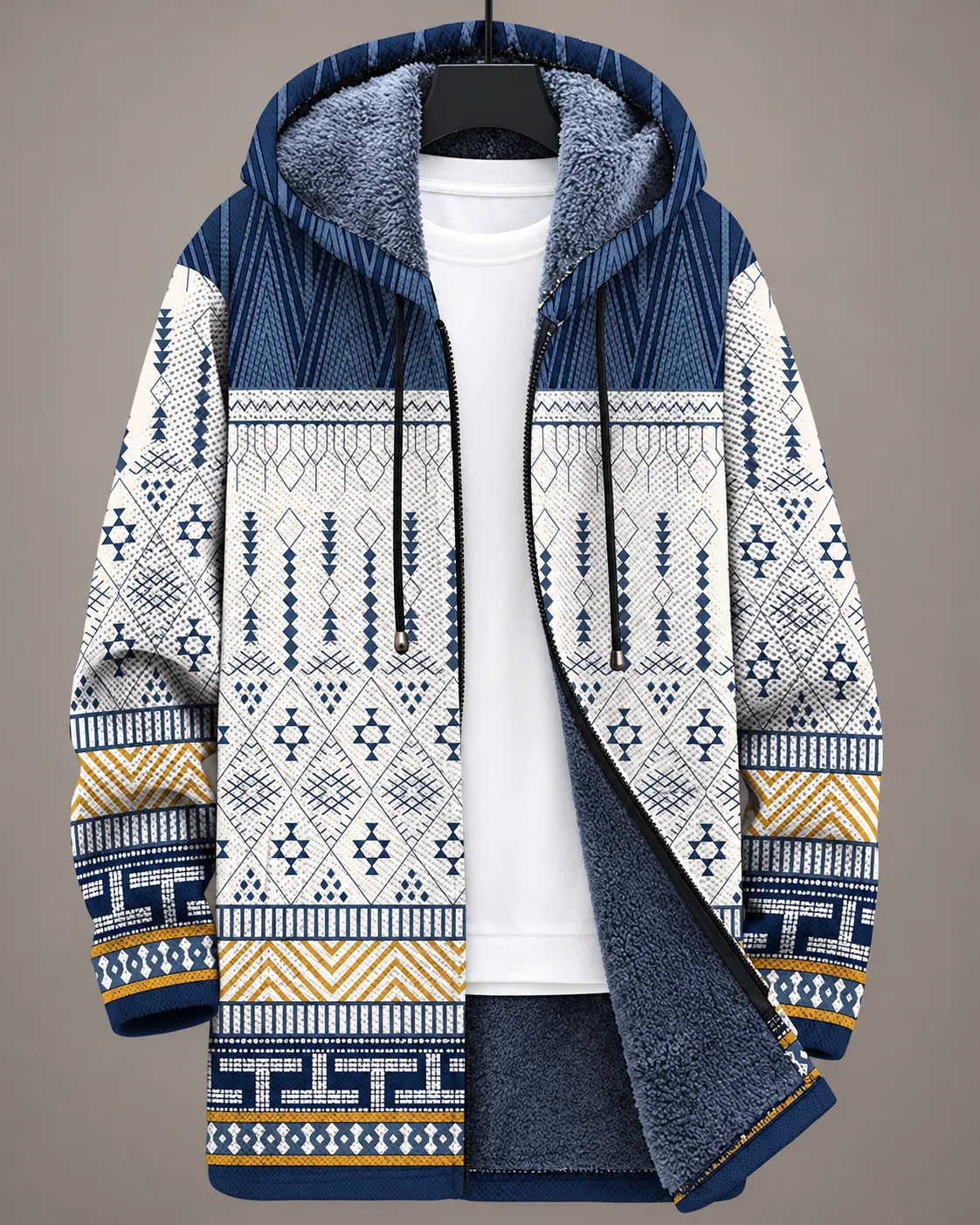 Amara | Heritage Mosaic Hooded Jacket