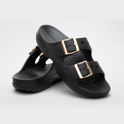 VALIRA™ ┃ Sandalia de Plataforma de EVA Doble Hebilla