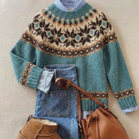 Solveig | Snowflake Yoke Jumper
