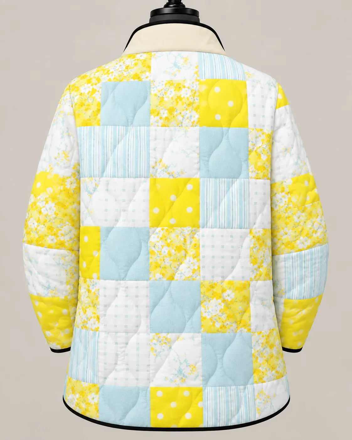 Elowen | Sunlit Patchwork Quilted Jacket