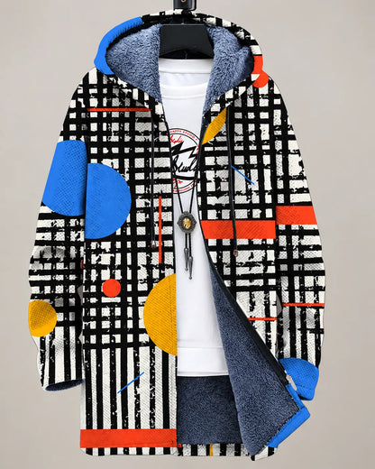 Celeste | Modern Cats Hooded Jacket