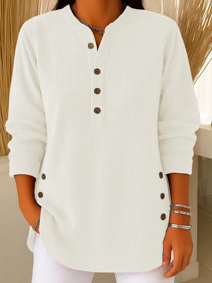 Nell | Henley tunic with buttons