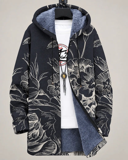 Paloma | Vibrant Mosaic Hooded Jacket