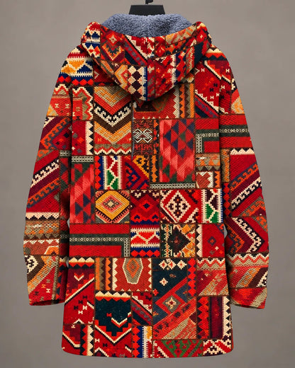 Rosalie | Heritage Mosaic Hooded Jacket