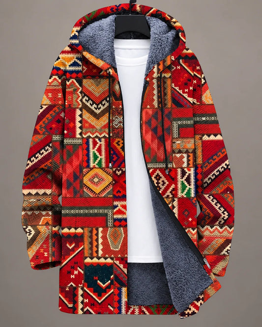 Rosalie | Heritage Mosaic Hooded Jacket