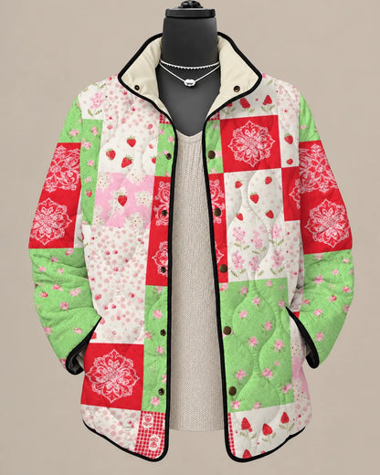 Camilla | Painted Garden Quilted Jacket