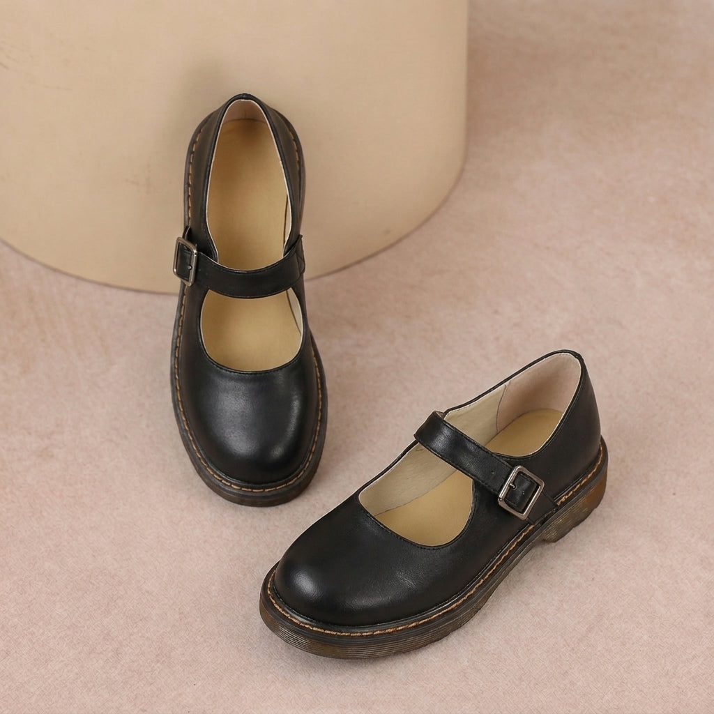 Colette - Casual Leather Shoes