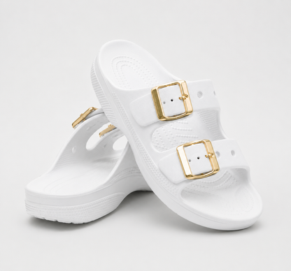 VALIRA™ ┃ Sandalia de Plataforma de EVA Doble Hebilla