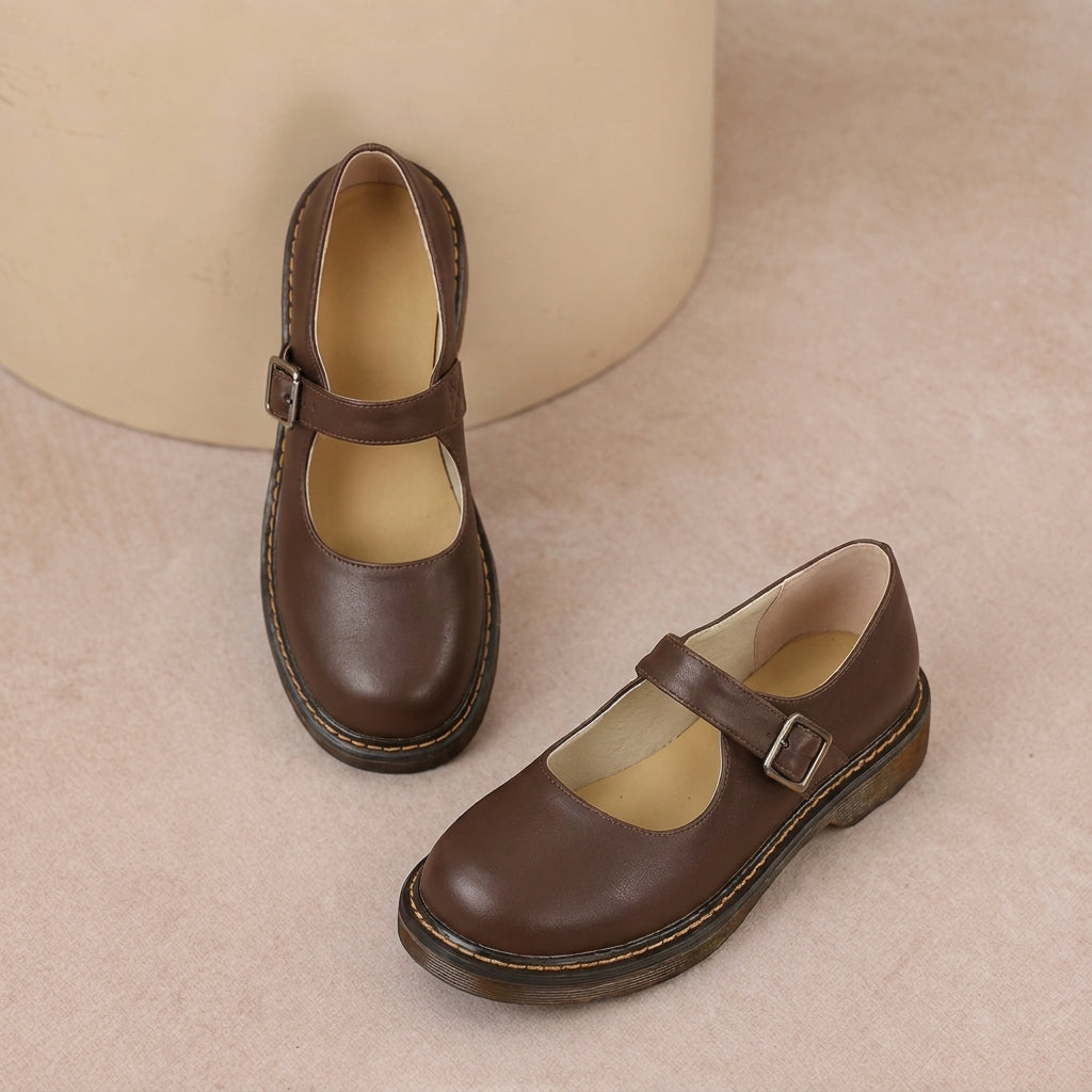 Colette - Casual Leather Shoes