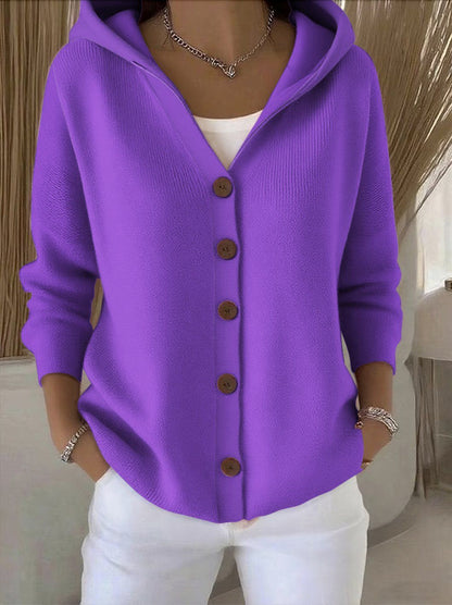 Rosie | Hooded cardigan
