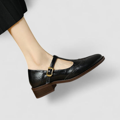 Adèle - Retro Leather Shoe