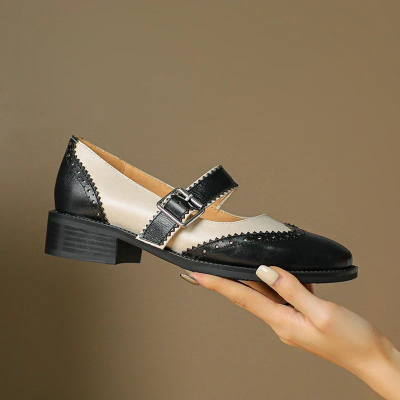 Marceline - Retro Leather Shoes