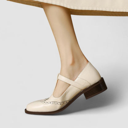Adèle - Retro Leather Shoe