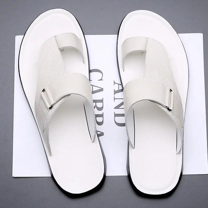 ASTON™ | Sandalias de Cuero con Tira en el Dedo