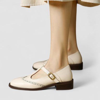 Adèle - Retro Leather Shoe