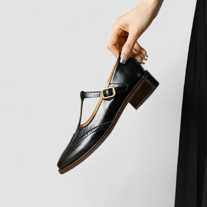 Adèle - Retro Leather Shoe