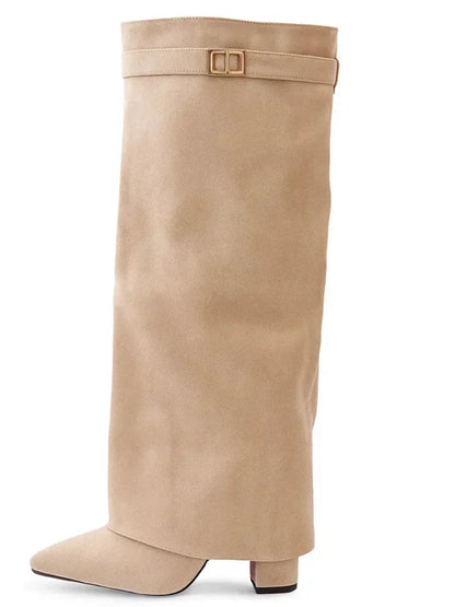 SUEDORA™ | HIGH SUEDE BOOTS