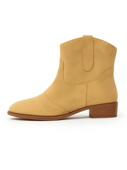 SUEDELLEA™ | WESTERN SUEDE BOOTS