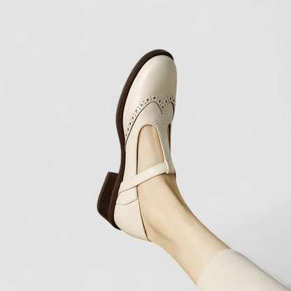 Adèle - Retro Leather Shoe