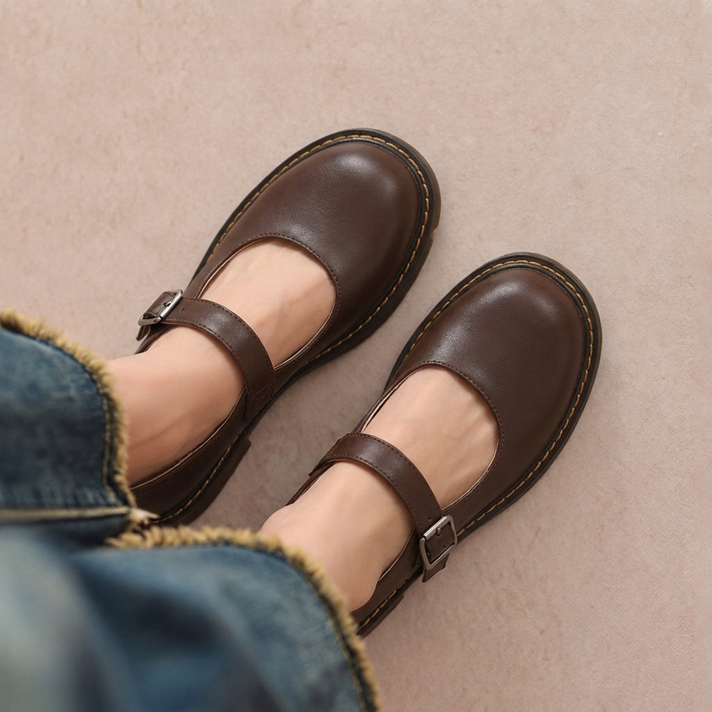 Colette - Casual Leather Shoes