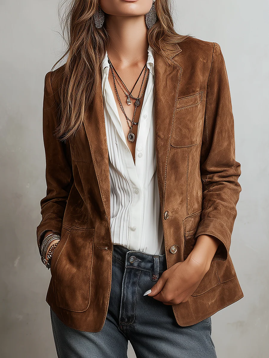 Vintage Brown Blazer