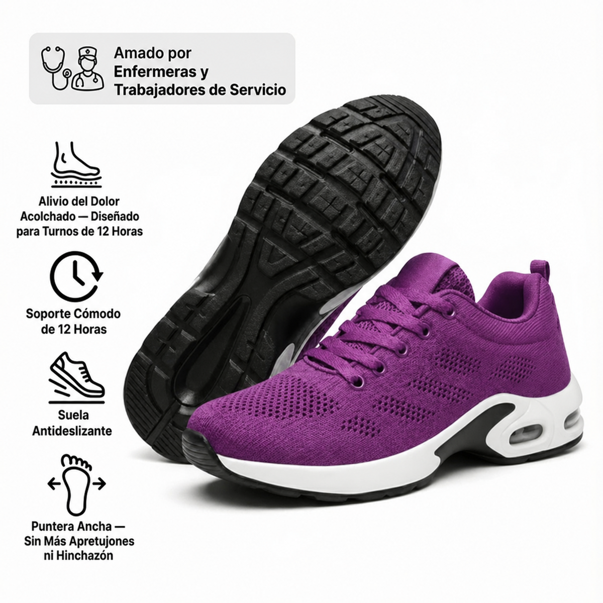 COMFORA™ | Calzado de Confort 12H