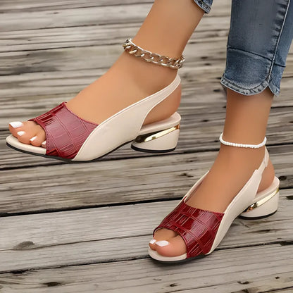 Whitney™ | Elegant Leather Sandals