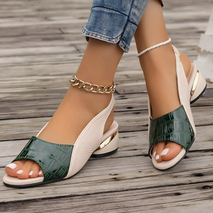 Whitney™ | Elegant Leather Sandals