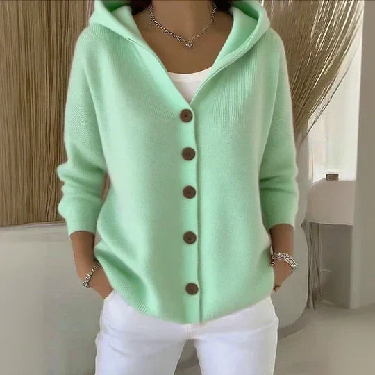 Rosie | Hooded cardigan