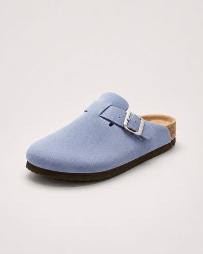 KASSEL™ | Zuecos de Ante con Plantilla Suave Premium