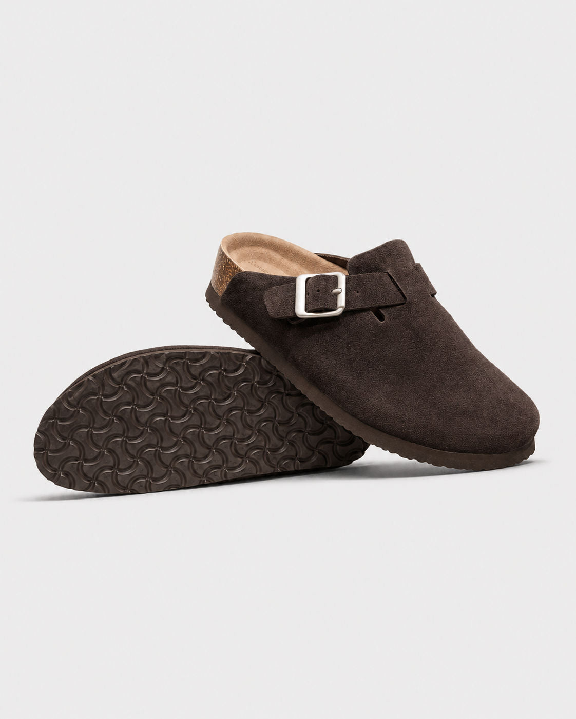 KASSEL™ | Zuecos de Ante con Plantilla Suave Premium