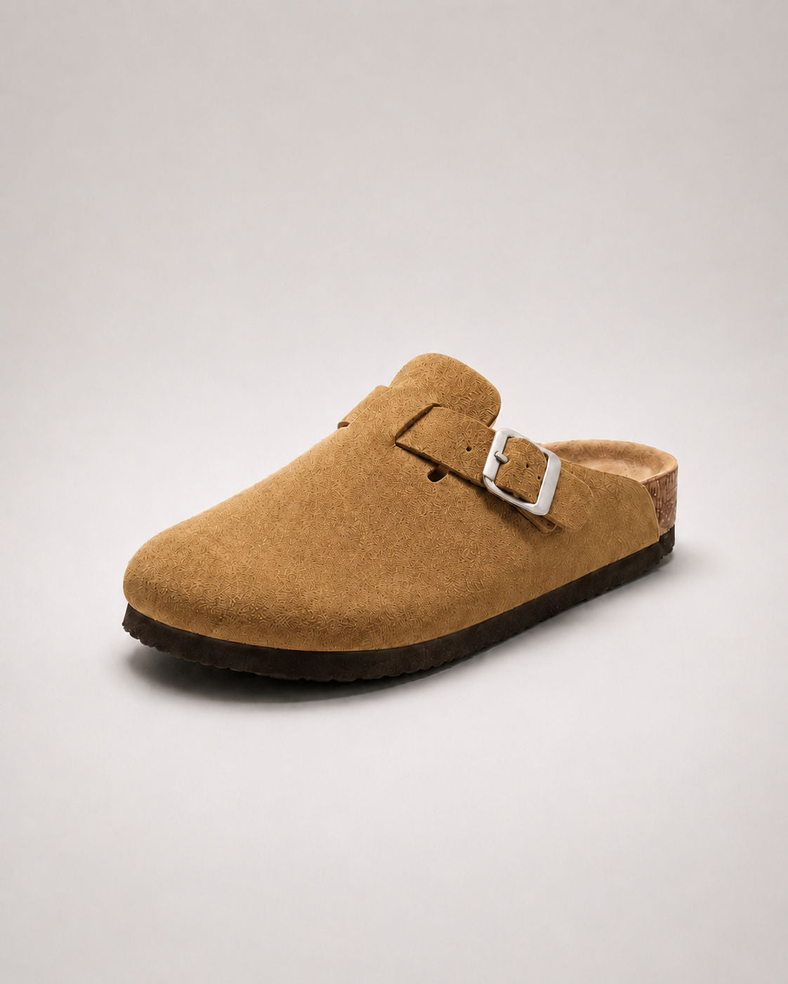 KASSEL™ | Zuecos de Ante con Plantilla Suave Premium