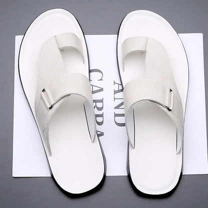 ASTON™ | Sandalias de Cuero con Tira en el Dedo