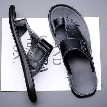 ASTON™ | Sandalias de Cuero con Tira en el Dedo