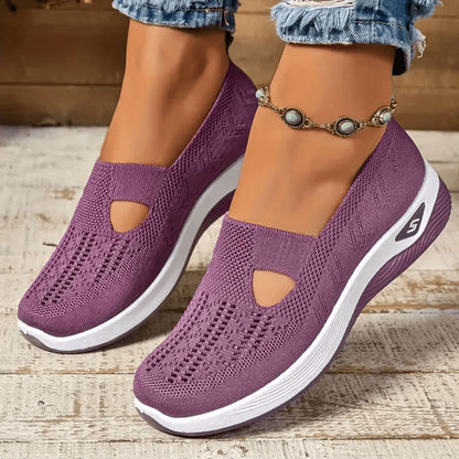 AZELIA™ | Zapatillas Slip-On con Amortiguación de Máxima Comodidad