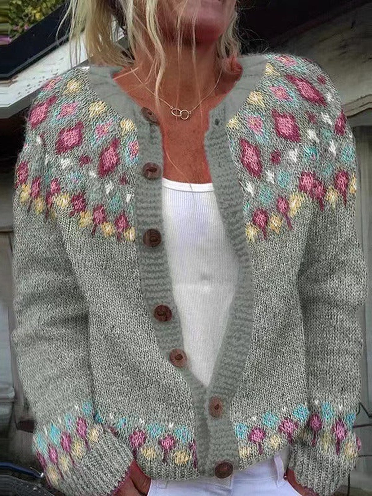 MADELINE | VINTAGE ICELANDIC CARDIGAN