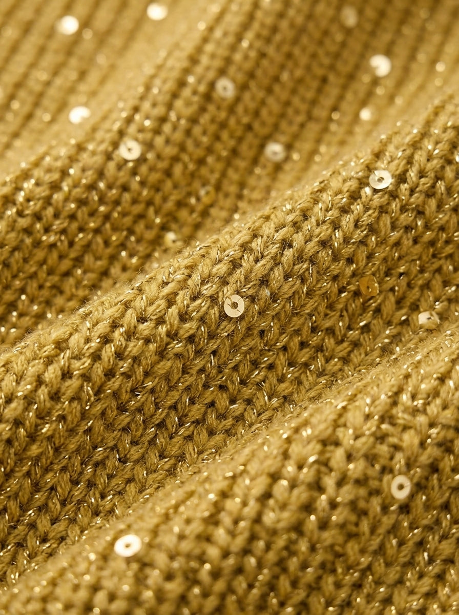 Beatrice | Oversized cardigan with gold buttons